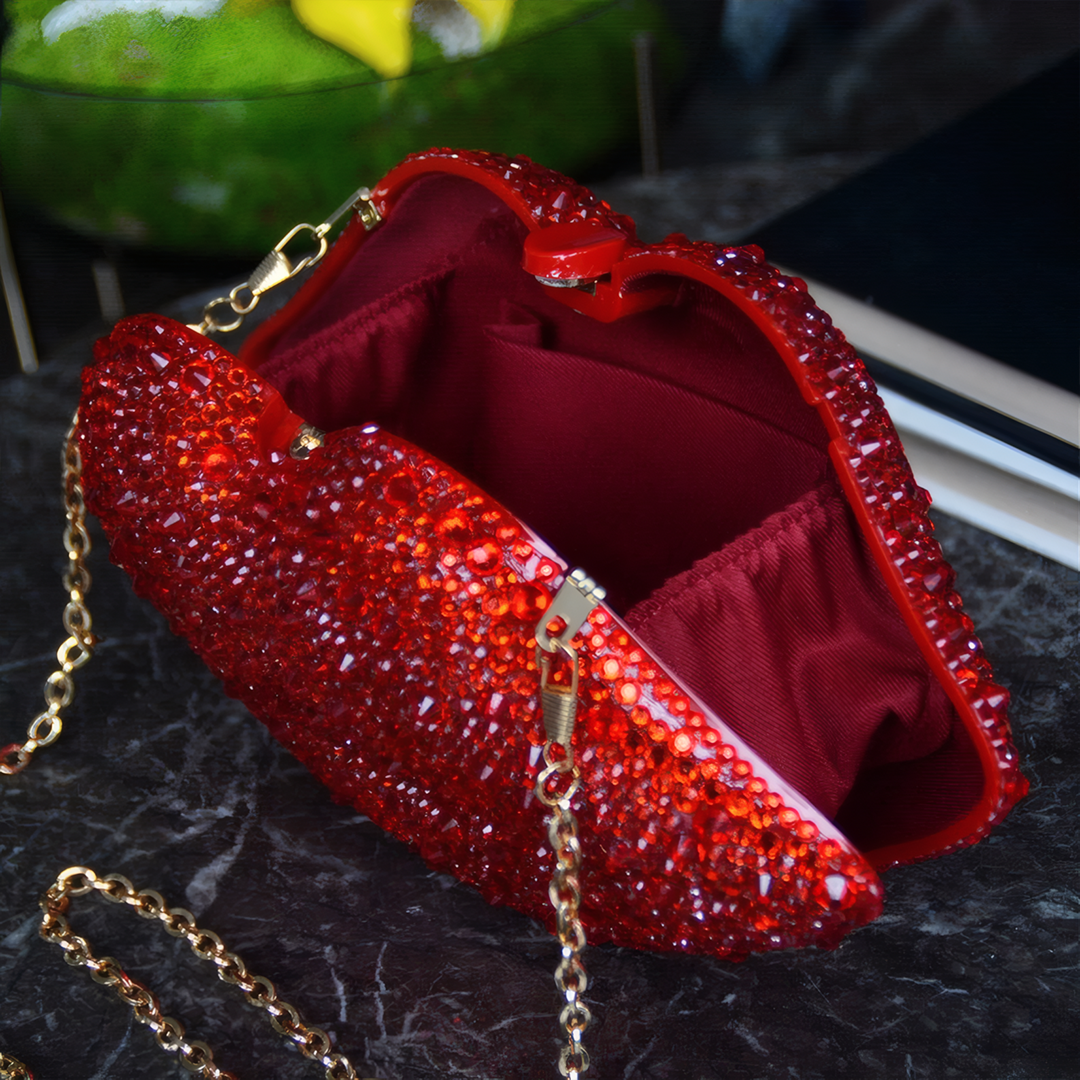 Amour Crystal Clutch Bag