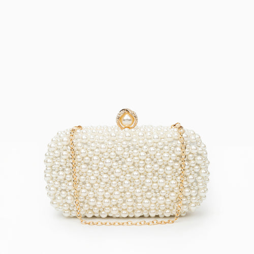 Chantal Pearl Clutch Bag